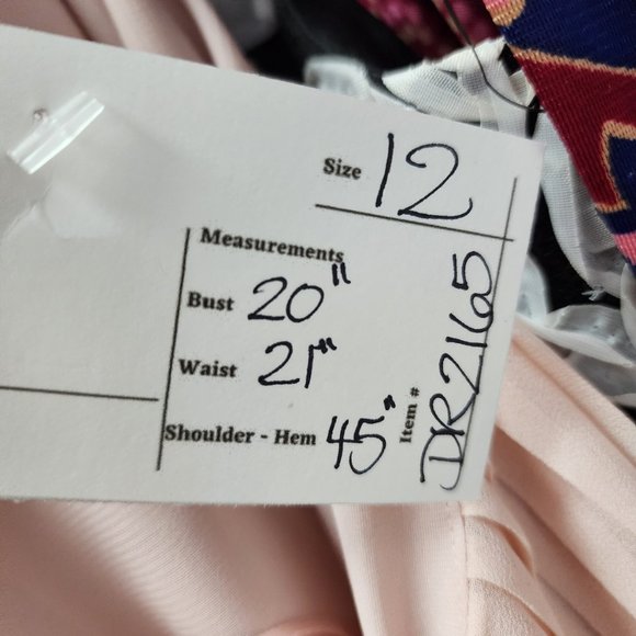 Sam Edelman Blush Pink Pleated Dress Size 12 - Picture 11 of 11